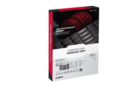 KINGSTON FURY Renegade DDR4 32GB 3600MHz CL16 (Kit x2) Czarny KINGSTON FURY Renegade DDR4 32GB 3600MHz CL16 (Kit x2) Czarny