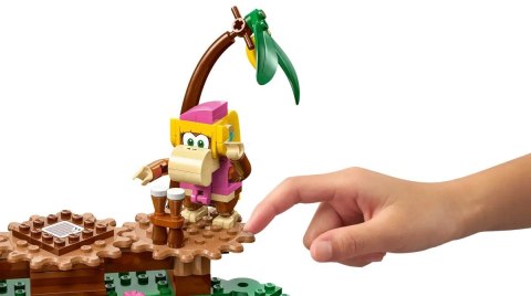 LEGO SUPER MARIO 71421 ZESTAW ROZSZERZAJĄCY - DŻUNGLOWY KONCERT DIXIE KONG LEGO SUPER MARIO 71421 ZESTAW ROZSZERZAJĄCY - DŻUNGLOWY KONCERT DIXIE KONG