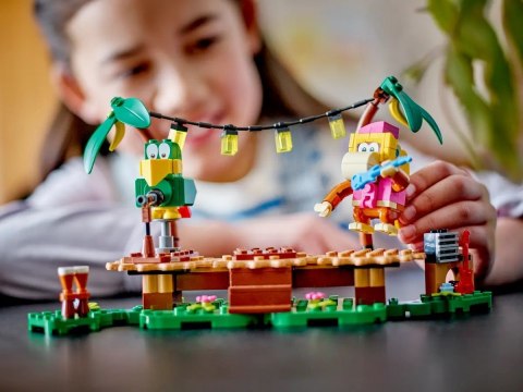 LEGO SUPER MARIO 71421 ZESTAW ROZSZERZAJĄCY - DŻUNGLOWY KONCERT DIXIE KONG LEGO SUPER MARIO 71421 ZESTAW ROZSZERZAJĄCY - DŻUNGLOWY KONCERT DIXIE KONG