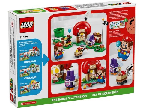 LEGO SUPER MARIO 71429 ZESTAW ROZSZERZAJĄCY - NABBIT W SKLEPIE TOADA LEGO SUPER MARIO 71429 ZESTAW ROZSZERZAJĄCY - NABBIT W SKLEPIE TOADA