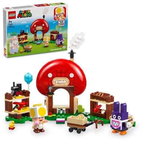 LEGO SUPER MARIO 71429 ZESTAW ROZSZERZAJĄCY - NABBIT W SKLEPIE TOADA LEGO SUPER MARIO 71429 ZESTAW ROZSZERZAJĄCY - NABBIT W SKLEPIE TOADA