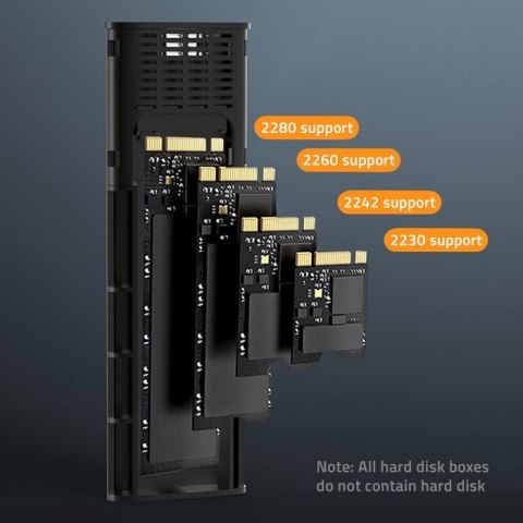 QOLTEC OBUDOWA NV2271 NA DYSK M.2 SSD | SATA | NVME | USB-C | 2TB QOLTEC OBUDOWA NV2271 NA DYSK M.2 SSD | SATA | NVME | USB-C | 2TB