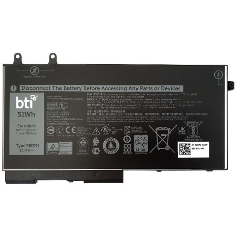 BTI LATITUDE 5420 RUGGED/BATTERY 11.4V 51WH 3 CELLS BTI LATITUDE 5420 RUGGED/BATTERY 11.4V 51WH 3 CELLS