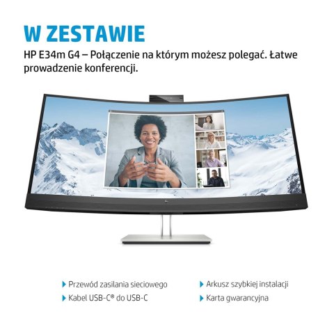 MONITOR HP LED 34" E34m G4 (40Z26AA) MONITOR HP LED 34" E34m G4 (40Z26AA)