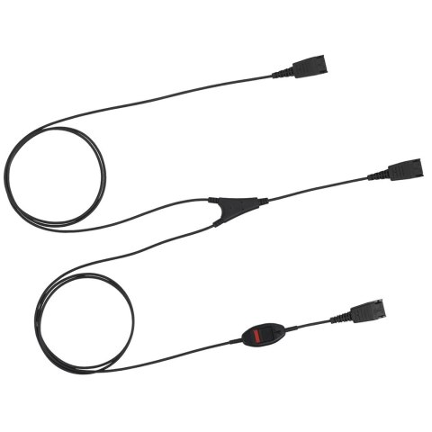 QD SUPERVISOR CORD OR /Y CORD/WITH MUTE BUTTON INCLUDED QD SUPERVISOR CORD OR /Y CORD/WITH MUTE BUTTON INCLUDED