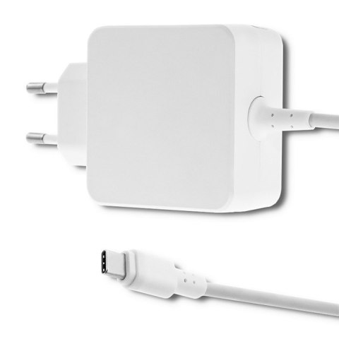 Qoltec 50194 Zasilacz sieciowy 45W | 5-20V | 2-3A | USB C |PD | Biała Qoltec 50194 Zasilacz sieciowy 45W | 5-20V | 2-3A | USB C |PD | Biała