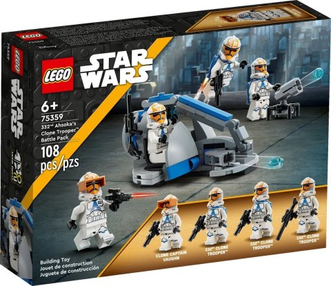 LEGO STAR WARS 75359 ZESTAW BITEWNY Z 332. ODDZIAŁEM KLONÓW AHSOKI LEGO STAR WARS 75359 ZESTAW BITEWNY Z 332. ODDZIAŁEM KLONÓW AHSOKI