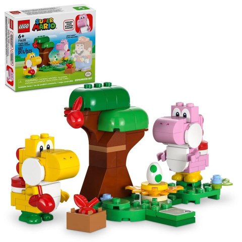 LEGO SUPER MARIO 71428 ZESTAW ROZSZERZAJĄCY - NIEZWYKŁY LAS YOSHIEGO LEGO SUPER MARIO 71428 ZESTAW ROZSZERZAJĄCY - NIEZWYKŁY LAS YOSHIEGO