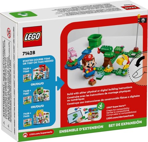 LEGO SUPER MARIO 71428 ZESTAW ROZSZERZAJĄCY - NIEZWYKŁY LAS YOSHIEGO LEGO SUPER MARIO 71428 ZESTAW ROZSZERZAJĄCY - NIEZWYKŁY LAS YOSHIEGO