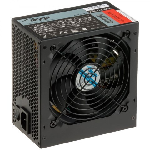 Akyga AK-U4-400 moduł zasilaczy 400 W 20+4 pin ATX ATX Czarny Akyga AK-U4-400 moduł zasilaczy 400 W 20+4 pin ATX ATX Czarny