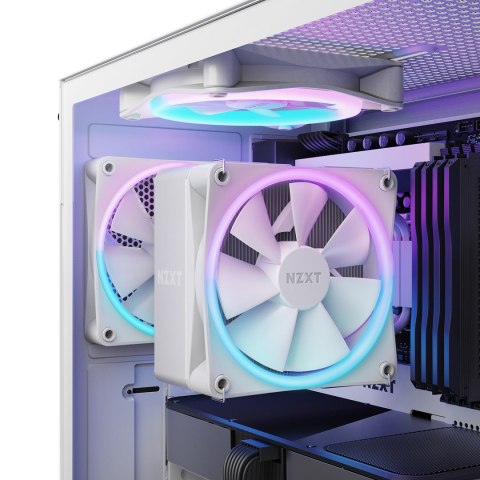 NZXT T120 RGB Procesor Chłodnica powietrza 12 cm Biały 1 szt. NZXT T120 RGB Procesor Chłodnica powietrza 12 cm Biały 1 szt.