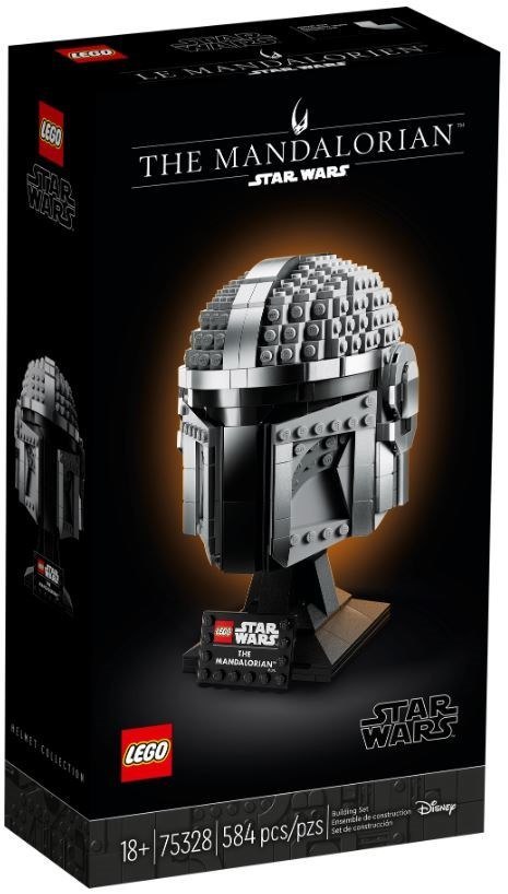 LEGO Star Wars TM 75328 Hełm Mandalorianina LEGO Star Wars TM 75328 Hełm Mandalorianina