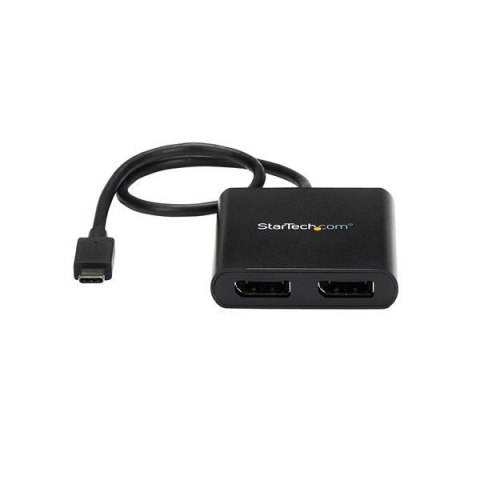 StarTech.com MSTCDP122DP zewnętrzna karta graficzna usb 3840 x 2160 px Czarny StarTech.com MSTCDP122DP zewnętrzna karta graficzna usb 3840 x 2160 px Czarny
