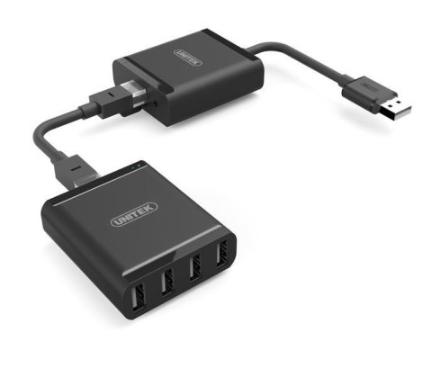 UNITEK Y-2516 huby i koncentratory USB 2.0 480 Mbit/s Czarny UNITEK Y-2516 huby i koncentratory USB 2.0 480 Mbit/s Czarny