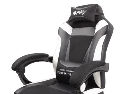 FURY FOTEL GAMINGOWY AVENGER M+ CZARNO-BIAŁY FURY FOTEL GAMINGOWY AVENGER M+ CZARNO-BIAŁY