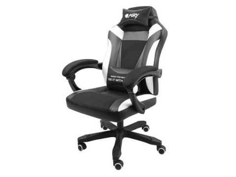 FURY FOTEL GAMINGOWY AVENGER M+ CZARNO-BIAŁY FURY FOTEL GAMINGOWY AVENGER M+ CZARNO-BIAŁY