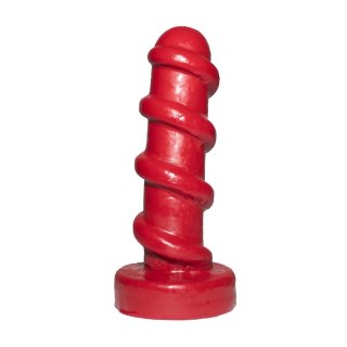 Dildo prążkowane Prowler Red