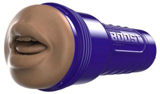 Fleshlight - Masturbator Z Kontrolą Ssania Usta Boost Blow Dark Brązowy