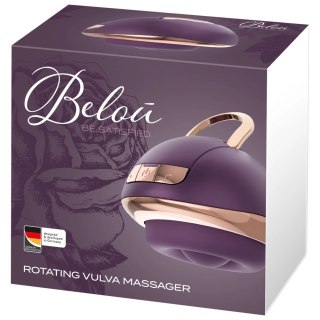 Belou - Luksusowy Stymulator Łechtaczki Rotacyjny Vulva Fioletowy