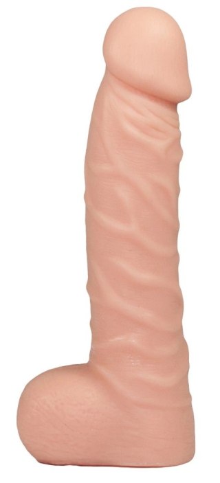 Realistixxx - Naturalne Dildo Z Żyłami Żołędziem I Jądrami 17cm