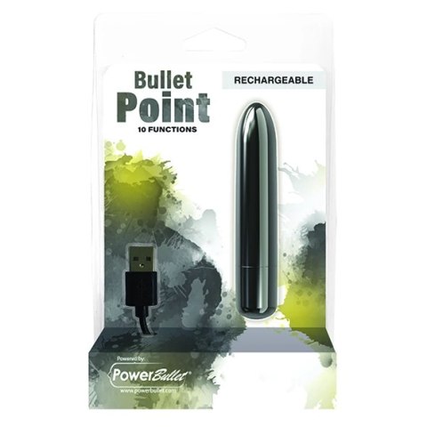 Wibrator - PowerBullet Bullet Point Black