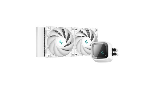 DeepCool LS520 WH Procesor Chłodnica cieczy all-in-one 12 cm Biały 1 szt.