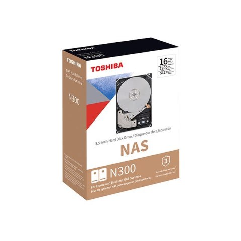 Dysk Toshiba N300 HDWG480EZSTA 8TB 3,5" 7200 256MB SATA III NAS Dysk Toshiba N300 HDWG480EZSTA 8TB 3,5" 7200 256MB SATA III NAS