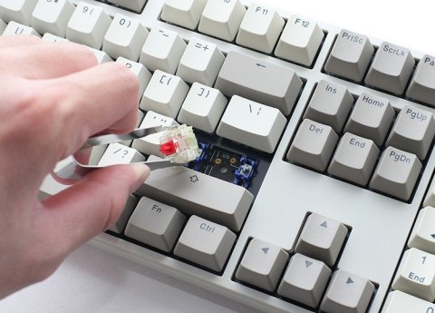 Klawiatura gamingowa Ducky Origin Vintage, Cherry MX-Silent-Red (USA) Klawiatura gamingowa Ducky Origin Vintage, Cherry MX-Silent-Red (USA)