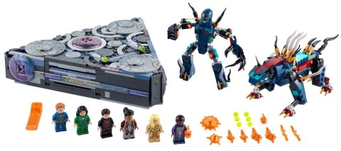 LEGO Super Heroes 76156 Domo powstaje LEGO Super Heroes 76156 Domo powstaje