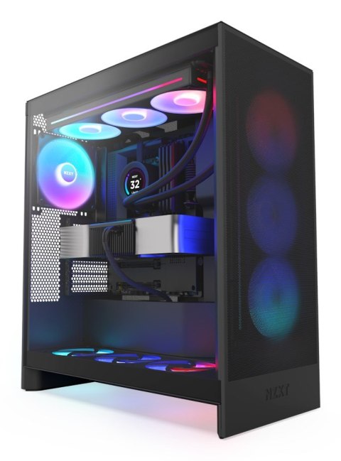 NZXT H7 Flow RGB Midi Tower Czarny NZXT H7 Flow RGB Midi Tower Czarny