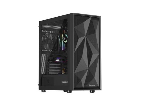 NATEC OBUDOWA GAMINGOWA GENESIS DIAXID 605F MIDI TOWER USB-C Z OKNEM CZARNA NATEC OBUDOWA GAMINGOWA GENESIS DIAXID 605F MIDI TOWER USB-C Z OKNEM CZARNA