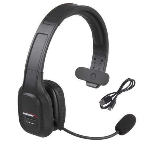 Słuchawki bluetooth call center z mikrofonem Audiocore, QCC3020, ANC, AVRCP, A2DP, HSP, HFP, kodek SBC AAC, AC864 Słuchawki bluetooth call center z mikrofonem Audiocore, QCC3020, ANC, AVRCP, A2DP, HSP, HFP, kodek SBC AAC, AC864