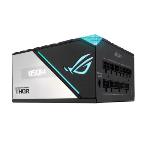 ASUS ROG THOR 850W Platinum II moduł zasilaczy 20+4 pin ATX Czarny, Niebieski, Szary ASUS ROG THOR 850W Platinum II moduł zasilaczy 20+4 pin ATX Czarny, Niebieski, Szary