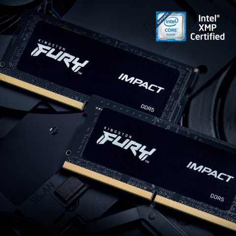 Kingston FURY DDR5 SODIMM 16GB (1x16GB) 4800MHz CL38 Impact Kingston FURY DDR5 SODIMM 16GB (1x16GB) 4800MHz CL38 Impact
