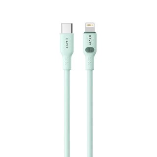 Kabel Havit Typ C-Lightning CB6281 1.0m (zielony)