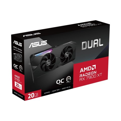 Karta graf. ASUS Dual Radeon RX 7900 XT - OC Editio (WYPRZEDAŻ) Karta graf. ASUS Dual Radeon RX 7900 XT - OC Editio (WYPRZEDAŻ)
