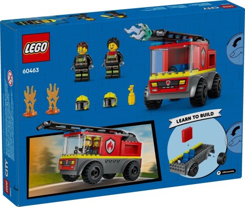 LEGO CITY 60463 Wóz strażacki z drabiną LEGO CITY 60463 Wóz strażacki z drabiną