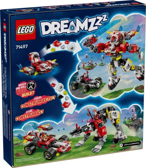 LEGO DREAMZZZ 71497 Tygrysi mech Coopera i hot rod Zero LEGO DREAMZZZ 71497 Tygrysi mech Coopera i hot rod Zero