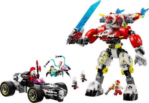 LEGO DREAMZZZ 71497 Tygrysi mech Coopera i hot rod Zero LEGO DREAMZZZ 71497 Tygrysi mech Coopera i hot rod Zero