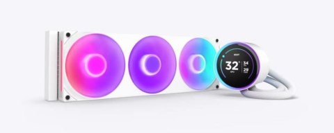 NZXT CHŁODZENIE WODNE KRAKEN ELITE 360 RGB 2203-12J all-in-one 12cm Biały 1szt. NZXT CHŁODZENIE WODNE KRAKEN ELITE 360 RGB 2203-12J all-in-one 12cm Biały 1szt.