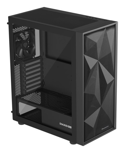 NATEC OBUDOWA GAMINGOWA GENESIS DIAXID 605F MIDI TOWER USB-C Z OKNEM CZARNA NATEC OBUDOWA GAMINGOWA GENESIS DIAXID 605F MIDI TOWER USB-C Z OKNEM CZARNA