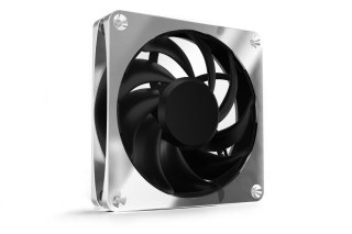 Alphacool Apex Stealth Metalowy wentylator Power Fan 120 mm, 3,000 obr./min - chrom