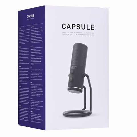 NZXT MIKROFON NZXT CAPSULE CZARNY USB-C NZXT MIKROFON NZXT CAPSULE CZARNY USB-C