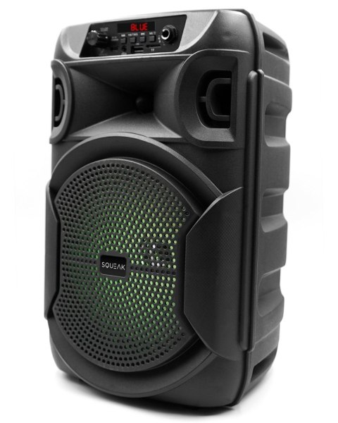 SQUEAK GŁOŚNIK KARAOKE PULSETOWER BLUETOOTH 5.3, RADIO FM, MICROSD, AUX, USB SQ1006 SQUEAK GŁOŚNIK KARAOKE PULSETOWER BLUETOOTH 5.3, RADIO FM, MICROSD, AUX, USB SQ1006