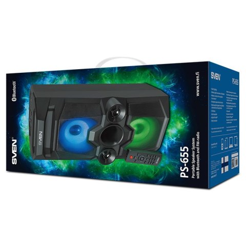 SVEN GŁOŚNIK BLUETOOTH PS-655 SVEN GŁOŚNIK BLUETOOTH PS-655
