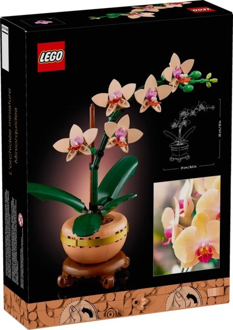 LEGO ICONS 10343 Botanicals - Mała orchidea LEGO ICONS 10343 Botanicals - Mała orchidea