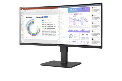 LG 34BQ77QB-B monitor komputerowy 86,4 cm (34") 3440 x 1440 px UltraWide Quad HD LED Czarny LG 34BQ77QB-B monitor komputerowy 86,4 cm (34") 3440 x 1440 px UltraWide Quad HD LED Czarny