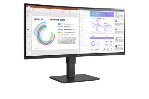 LG 34BQ77QB-B monitor komputerowy 86,4 cm (34") 3440 x 1440 px UltraWide Quad HD LED Czarny LG 34BQ77QB-B monitor komputerowy 86,4 cm (34") 3440 x 1440 px UltraWide Quad HD LED Czarny