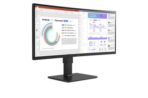 LG 34BQ77QB-B monitor komputerowy 86,4 cm (34") 3440 x 1440 px UltraWide Quad HD LED Czarny LG 34BQ77QB-B monitor komputerowy 86,4 cm (34") 3440 x 1440 px UltraWide Quad HD LED Czarny