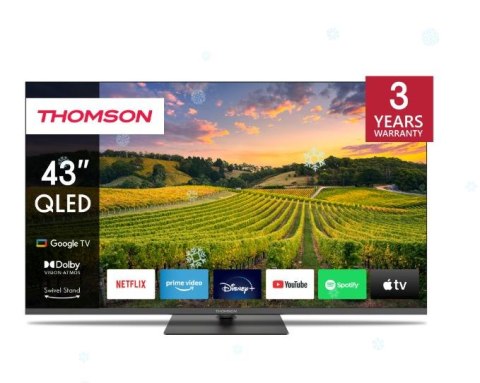 TV SET LCD 43" QLED 4K/43QG5C14 THOMSON TV SET LCD 43" QLED 4K/43QG5C14 THOMSON
